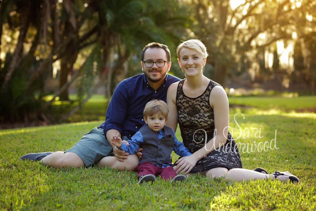 Orlando outdoor family photos